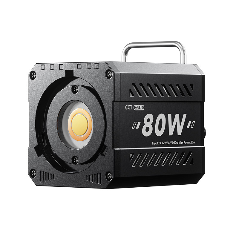 Lighting Gallery - ZU80 Мощный COB-осветитель для фотосъемки, портативная
