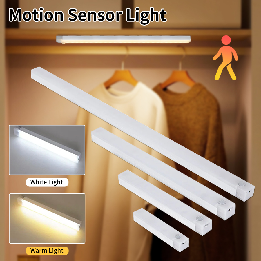 Lighting Bolt Decor - Датчик движения, светильник для шкафа, USB