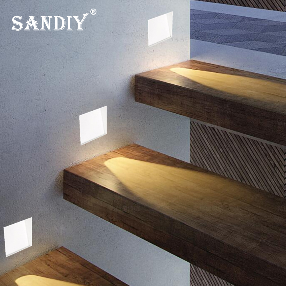 Foyer Lighting Wall Decor - Настенный светильник SANDIY, встроенный ночник, сенсорное