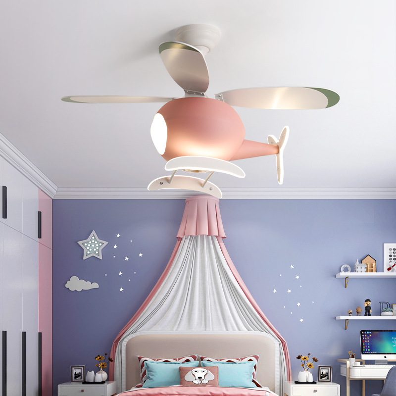 Decor Lighting Lamps - Современный креативный потолочный вентилятор-светильник в виде