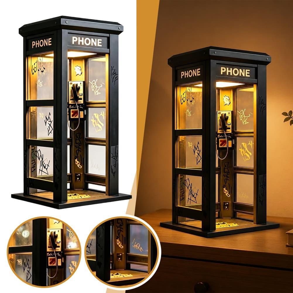 Lighting Decor For Home - Винтажная настольная лампа в виде телефонной