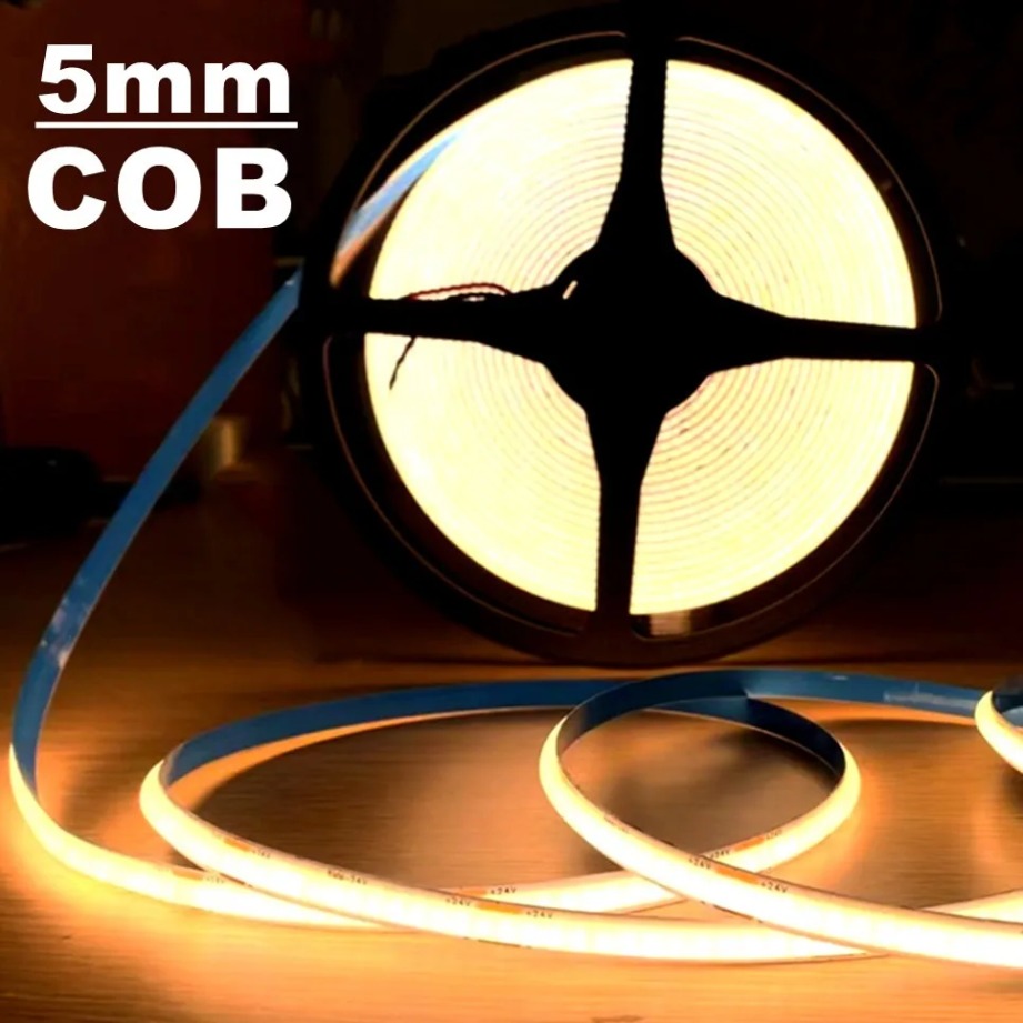 Lighting Decor And More - Супертонкая Светодиодная лента 5 мм COB