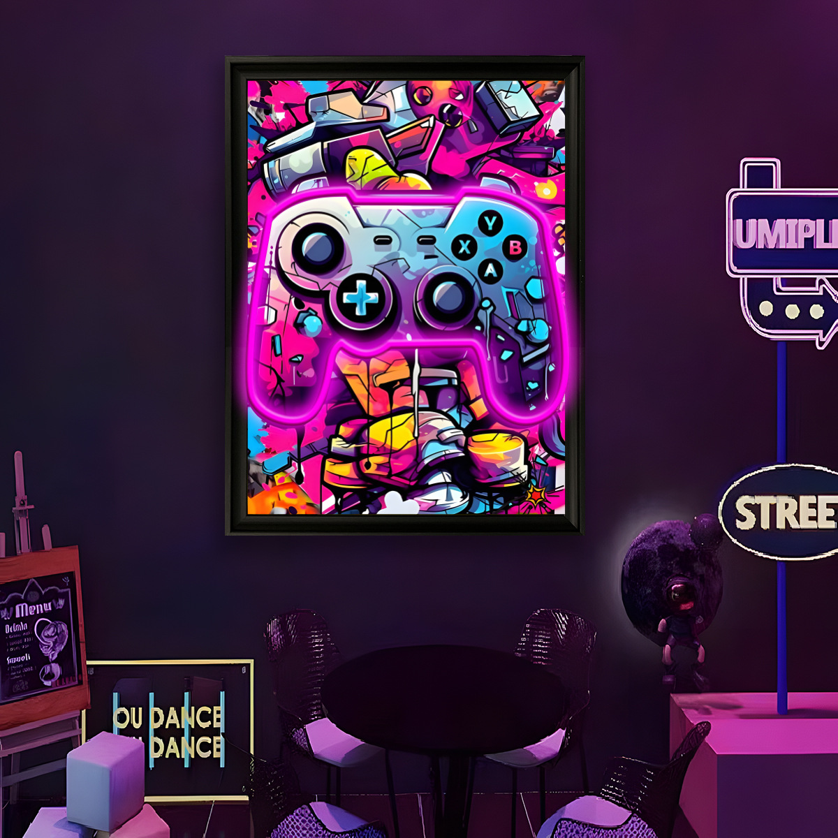 Светодиодный неоновый светильн – обзор и цена Led Lighting Wall Decor