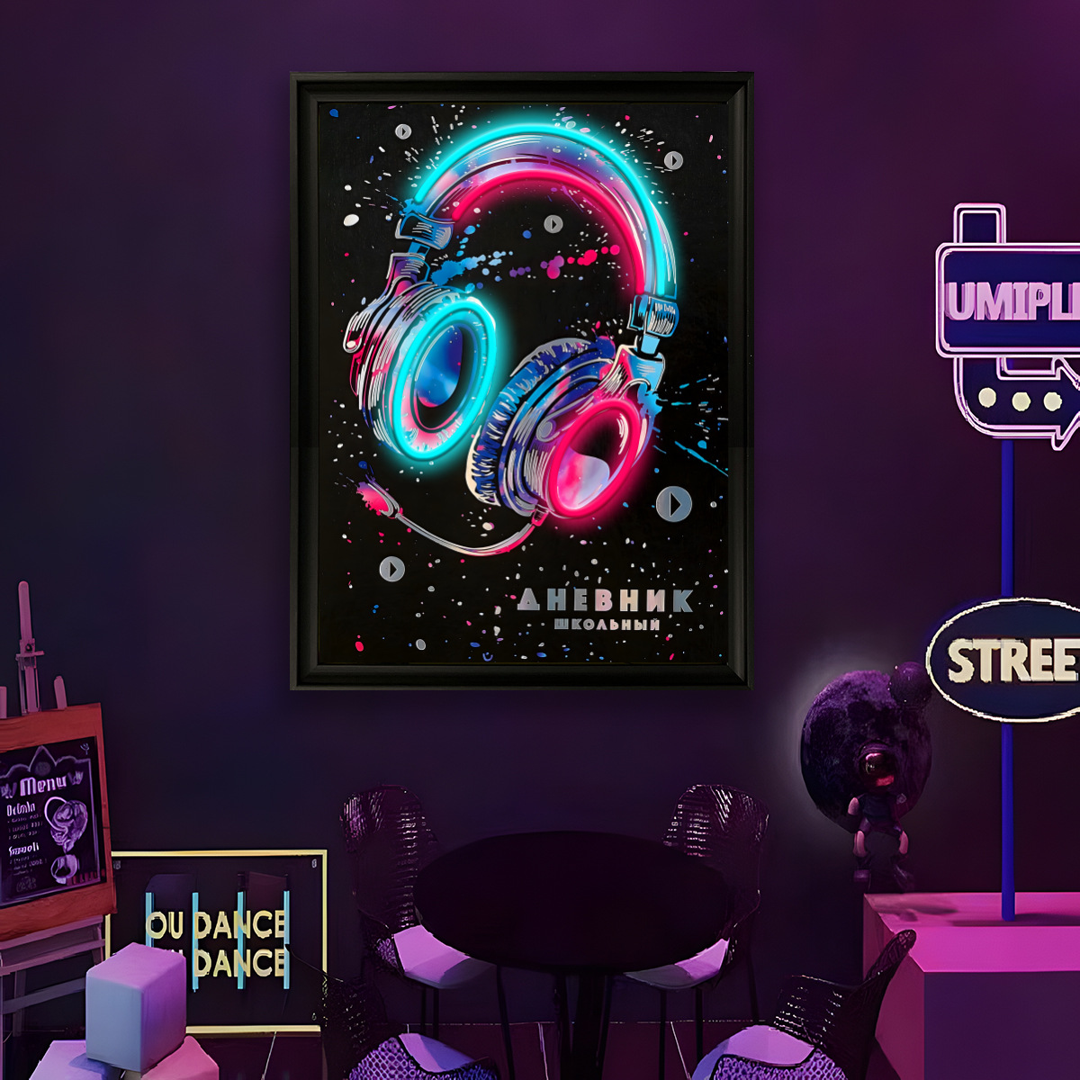 Светодиодный неоновый светильн – обзор и цена Led Lighting Wall Decor