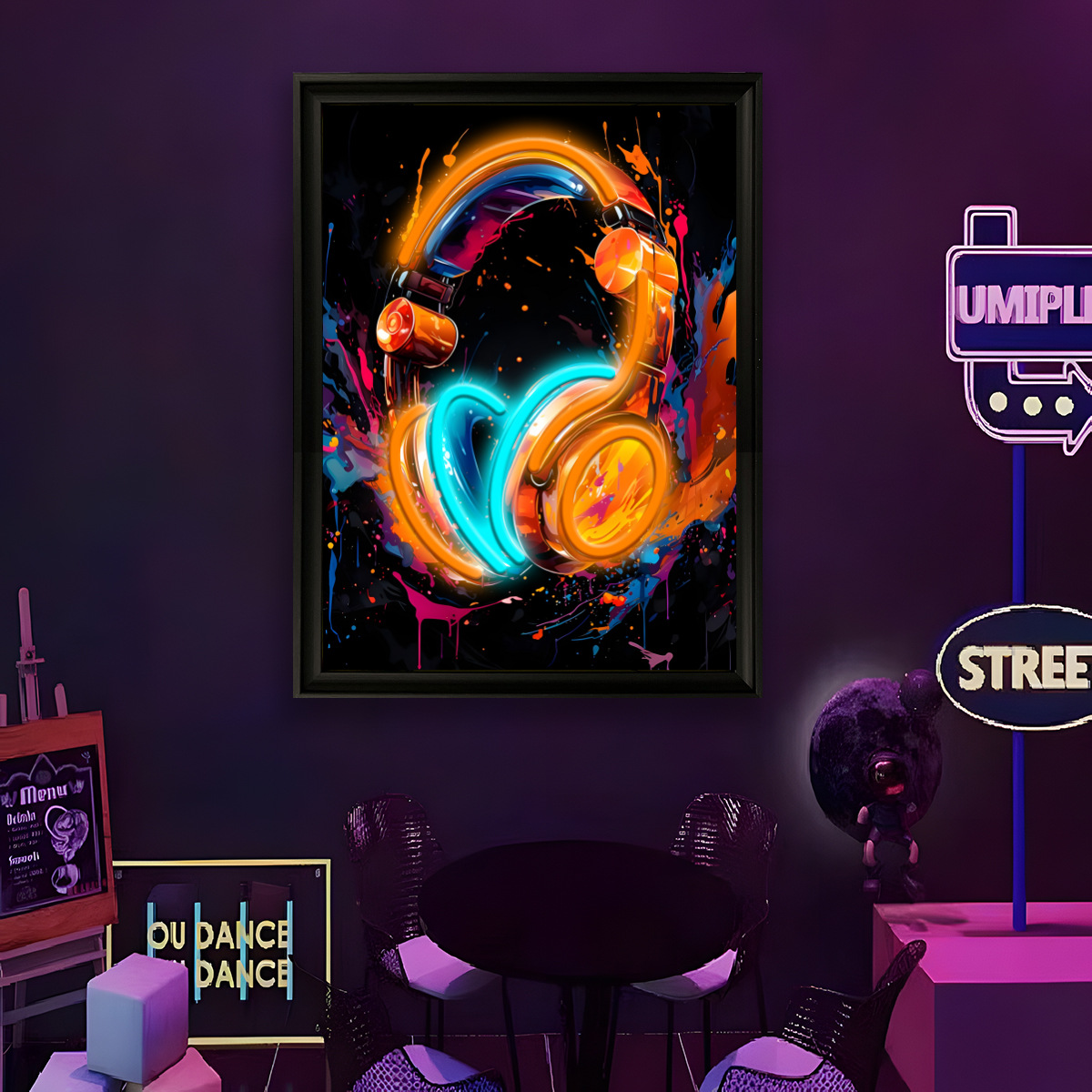 Светодиодный неоновый светильн – обзор и цена Led Lighting Wall Decor