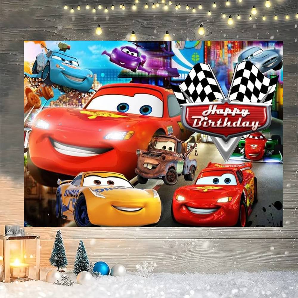 Декорации для вечеринки в стил – обзор и цена Lighting Mcqueen Decor