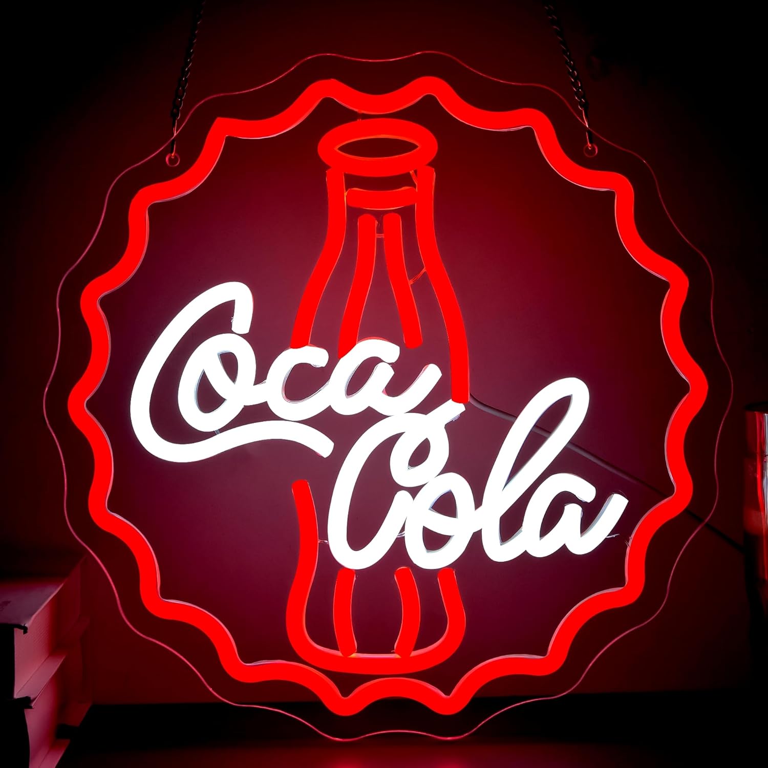 Неоновая вывеска Cola, настенн – обзор и цена Led Lighting Wall Decor