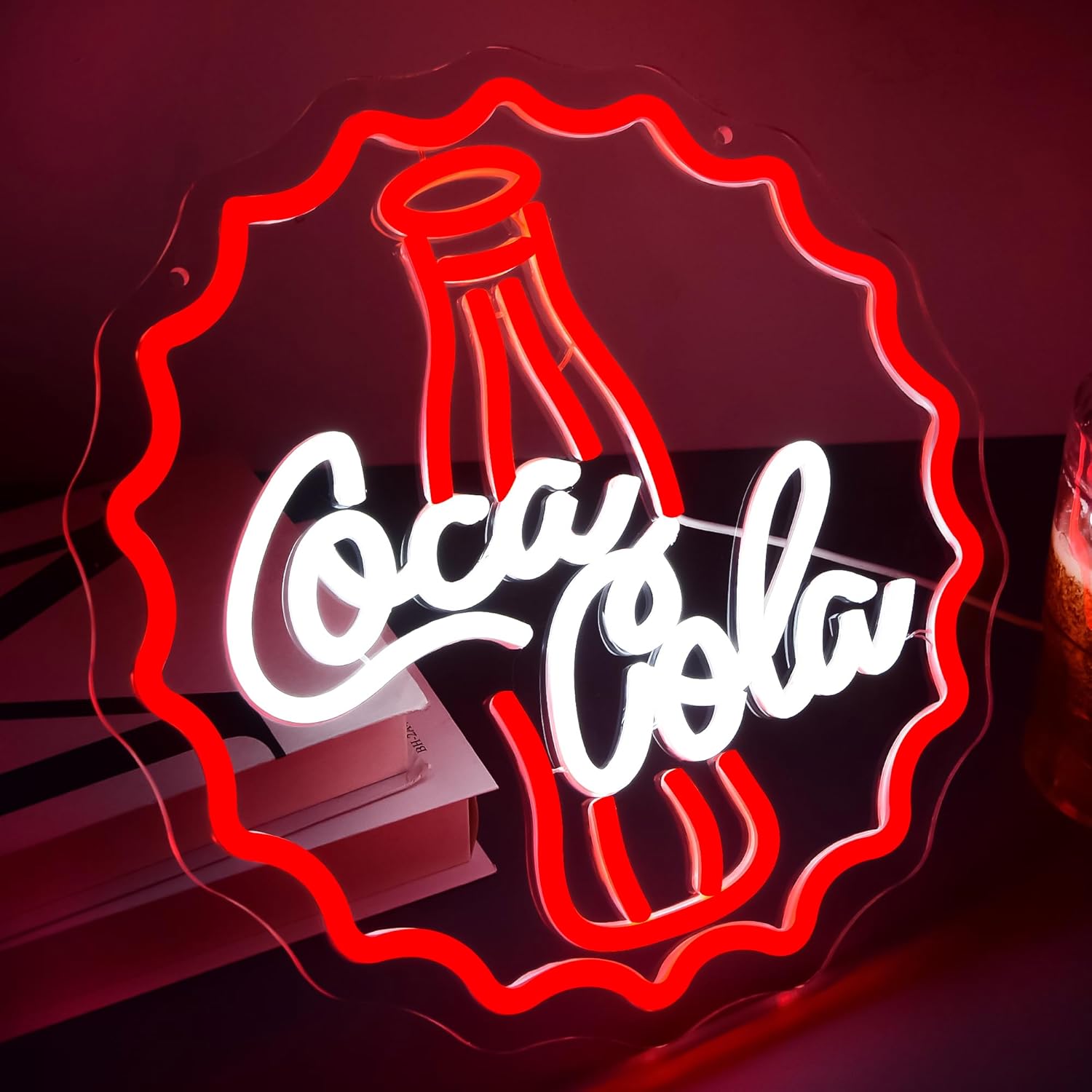 Неоновая вывеска Cola, настенн – обзор и цена Led Lighting Wall Decor