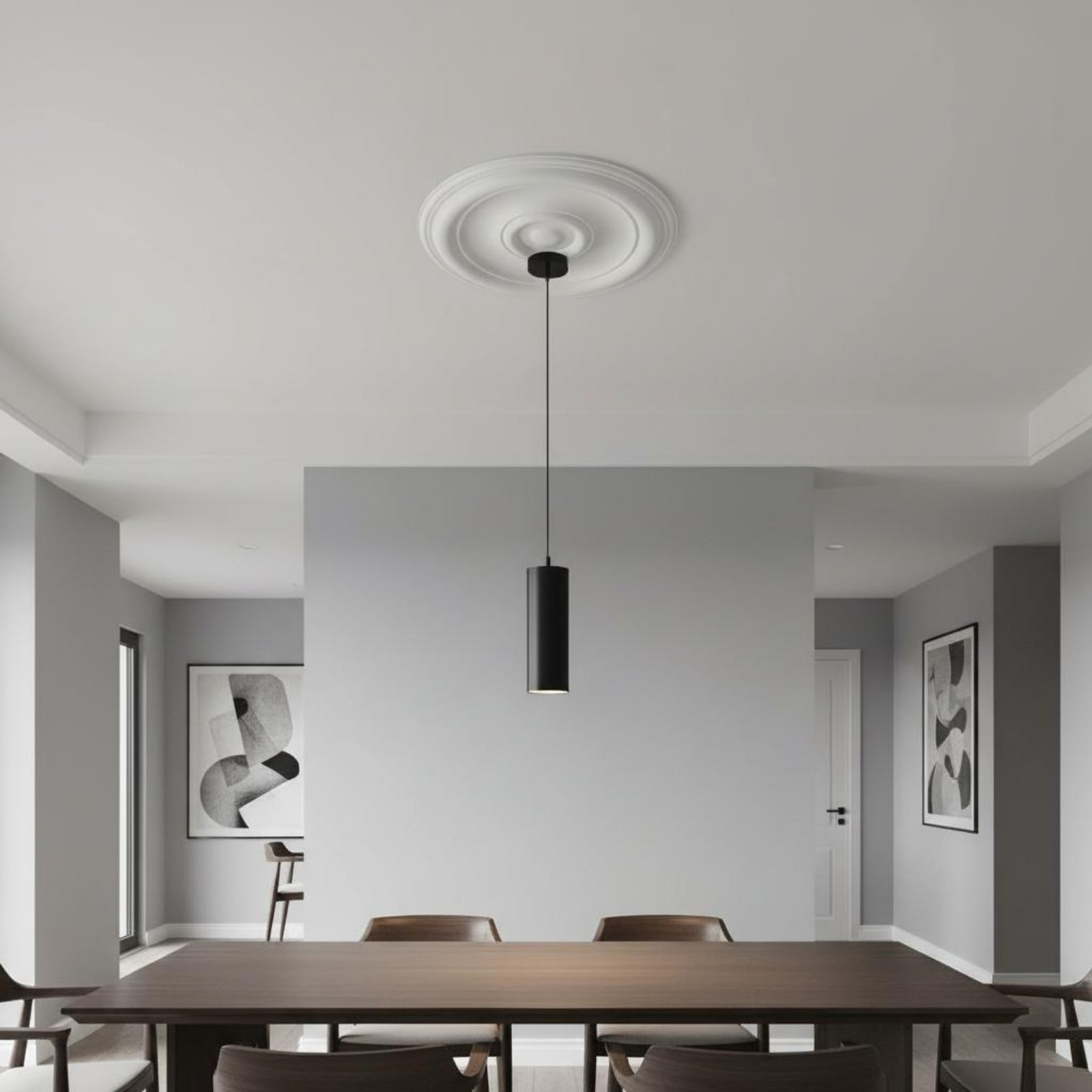 Круглый потолочный медальон в  – обзор и цена Lighting Interior Decor