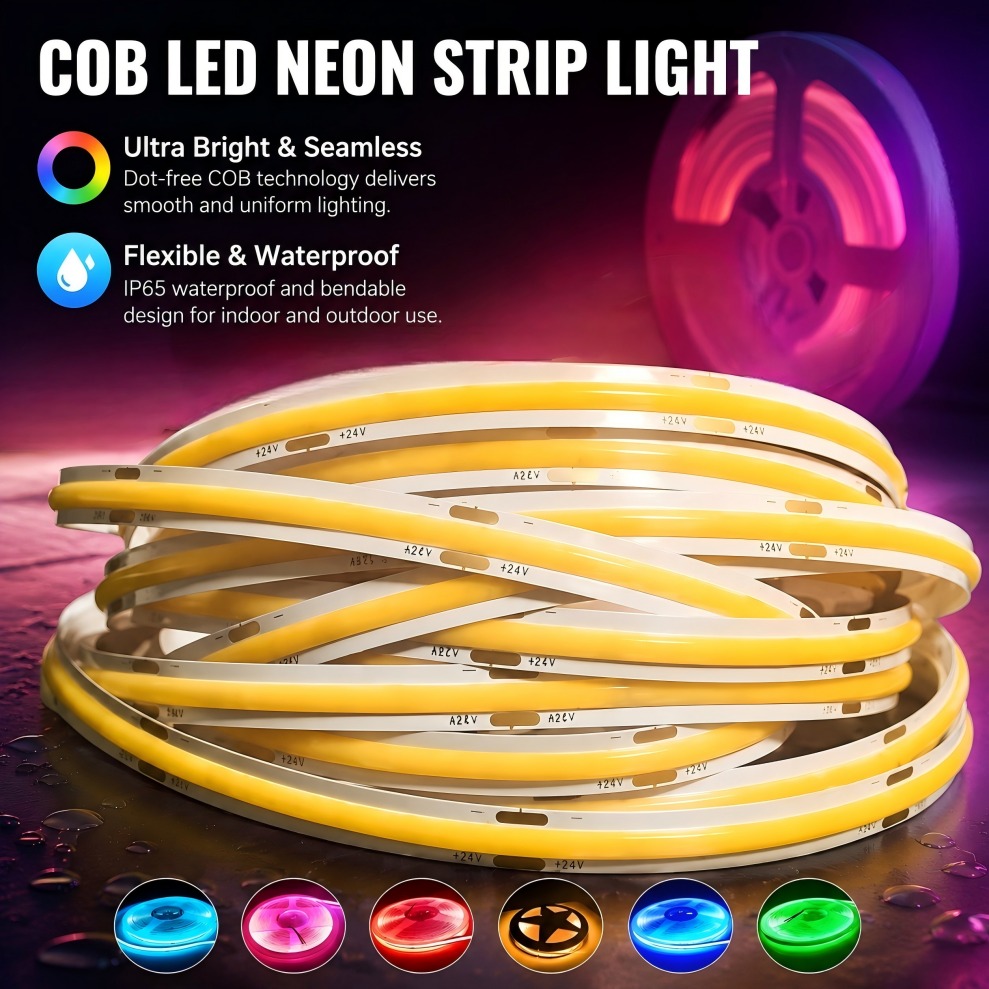 Светодиодная лента COB DC12V/2 – обзор и цена Lighting Decor And More
