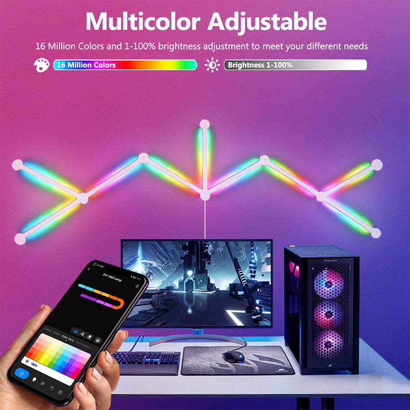 Умный настенный светильник RGB – обзор и цена Led Lighting Wall Decor