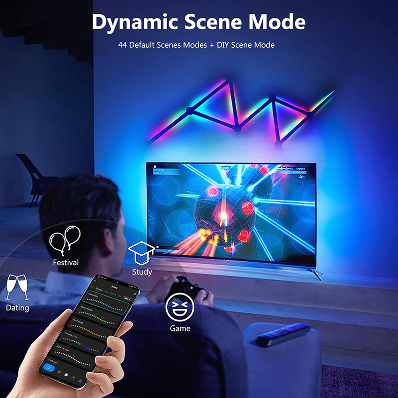 Умный настенный светильник RGB – обзор и цена Led Lighting Wall Decor