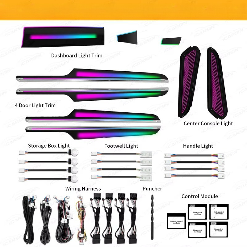 Комплект динамической RGB-подс – обзор и цена Lighting Interior Decor
