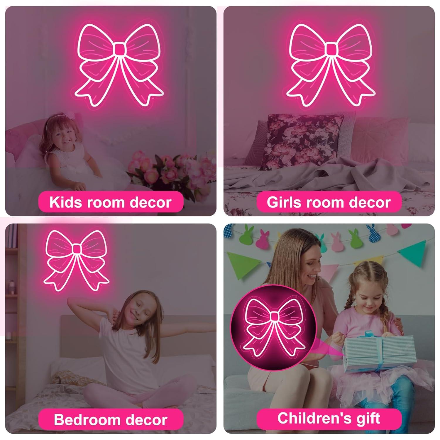 Неоновые вывески в форме банта – обзор и цена Led Lighting Wall Decor