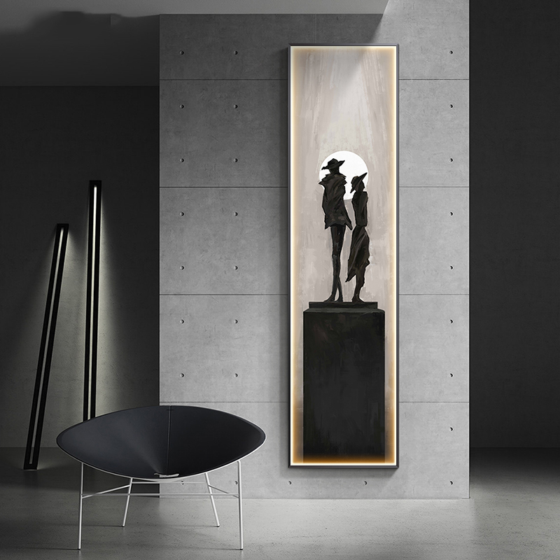 Современная абстрактная интерь – обзор и цена Foyer Lighting Wall Decor