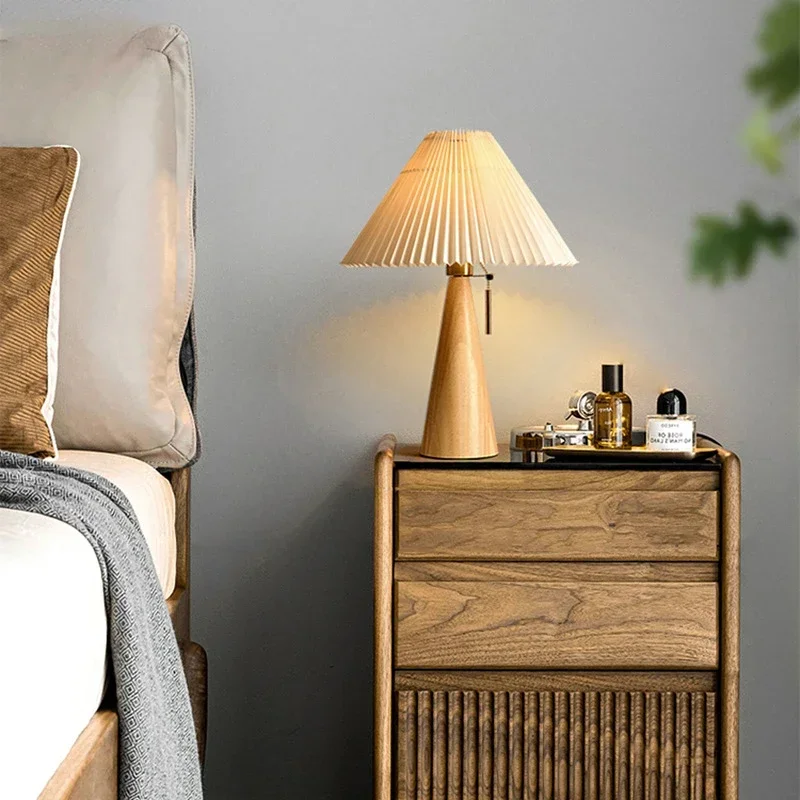 Ретро-настольная лампа с плисс – обзор и цена Lighting Decor For Home