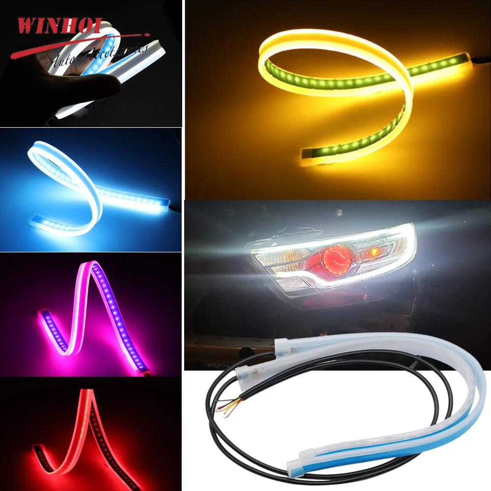 2 шт., гибкие полосы для дневн – обзор и цена Lighting Bolt Decor
