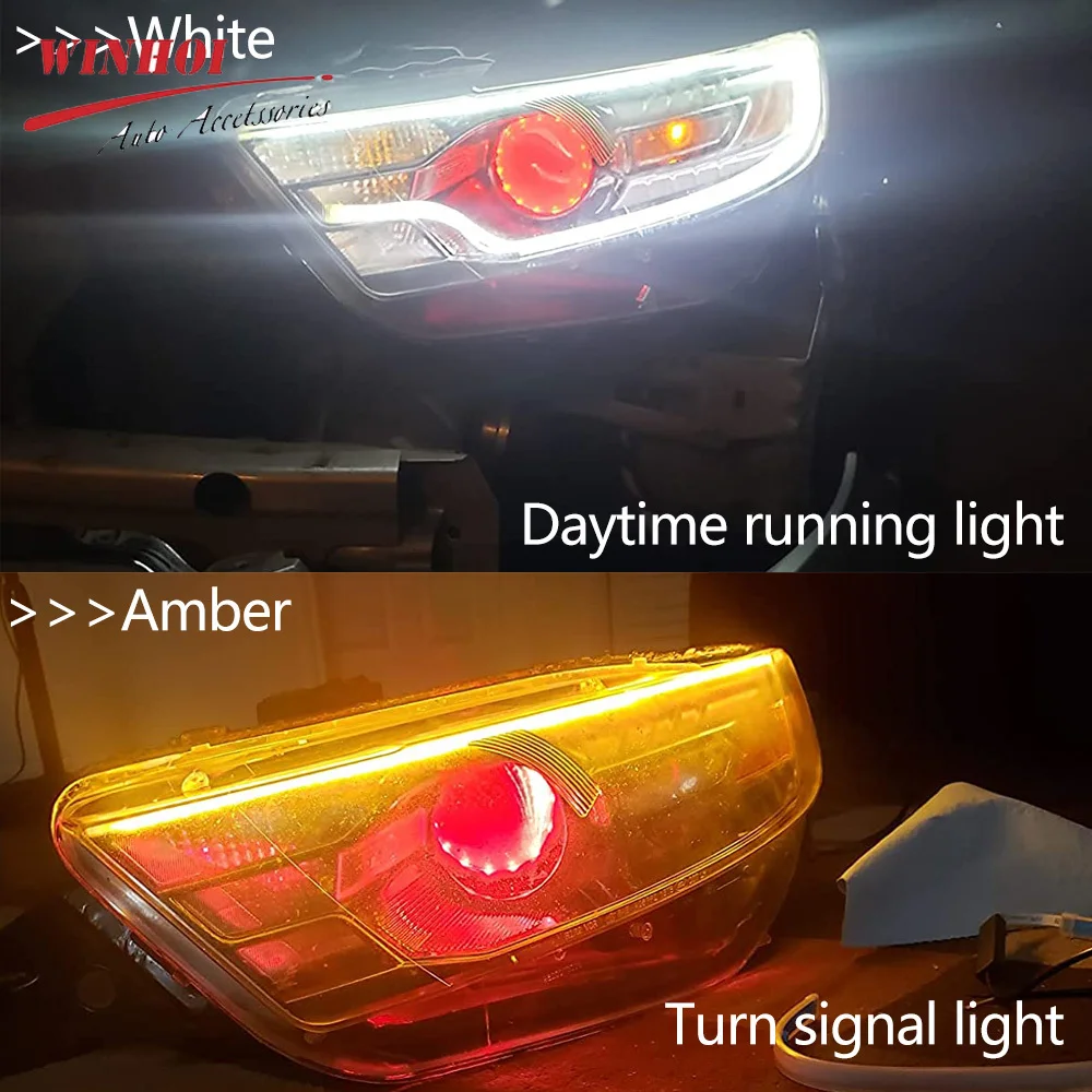 2 шт., гибкие полосы для дневн – обзор и цена Lighting Bolt Decor