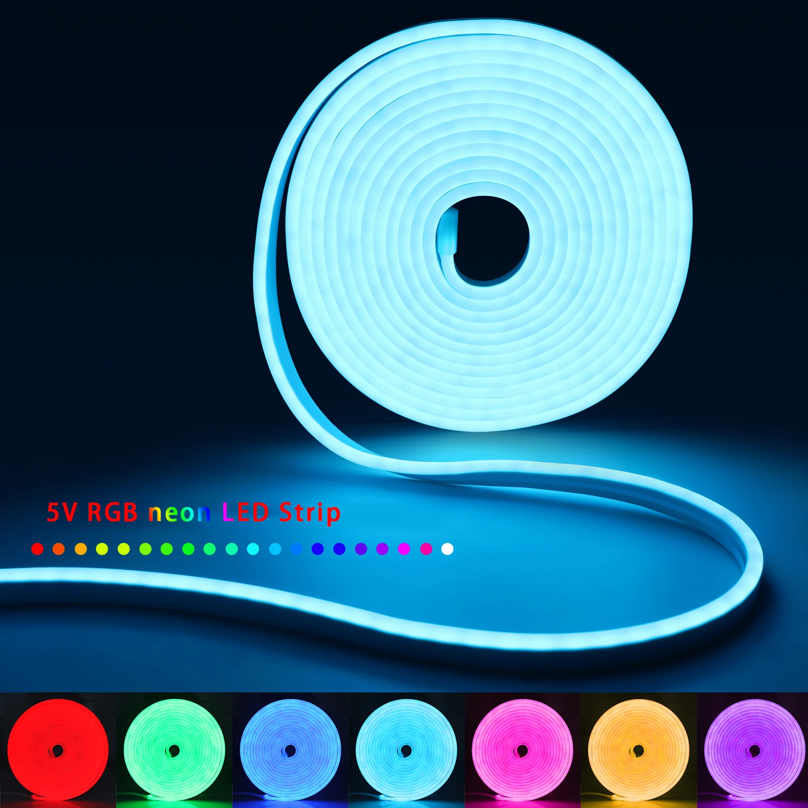 1-5 м RGB светодиодный неоновы – обзор и цена Lighting Decor For Home